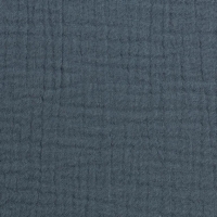 Musselin | Jenke | Rauchblau